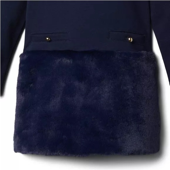 Janie and Jack size 7 navy blue dress - Picture 6 of 6